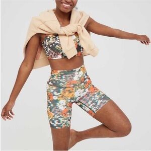 Offline By Aerie Goals 3D 7” inseam high waisted Biker Shorts